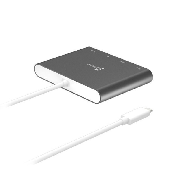 Адаптер-перехідник USB-C на 4 HDMI (4 незалежних екрани)