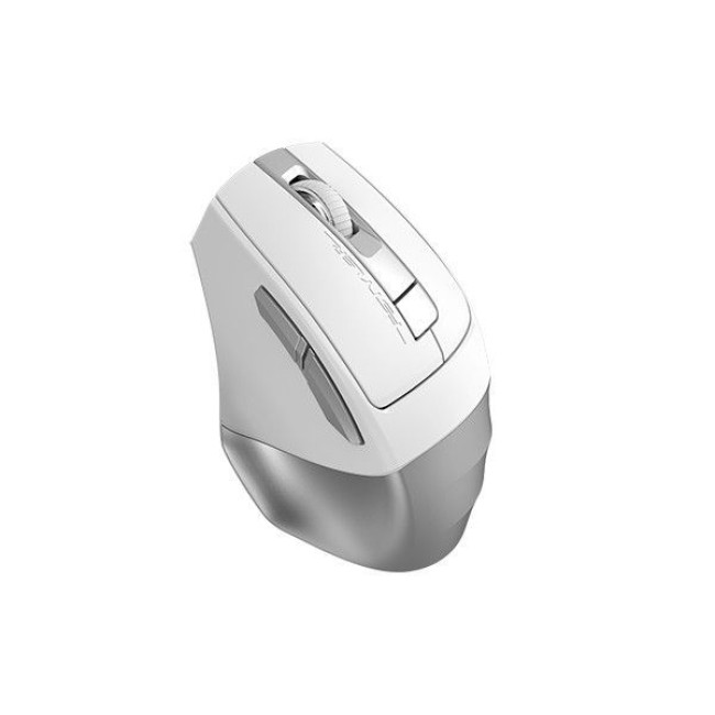 Миша бездротова безшумна Fstyler, Bluetooth / 2.4 ГГц, вбудований акумулятор,, 2000 DPI, білий