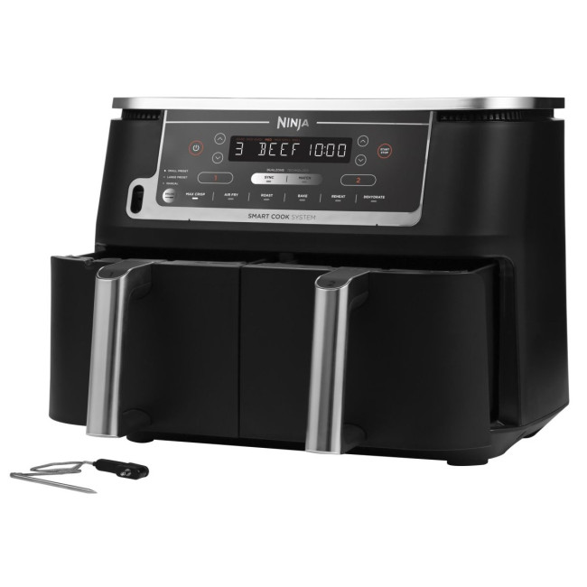 Двозонна мультипіч Ninja Foodi MAX з системою Smart Cook AF451EU