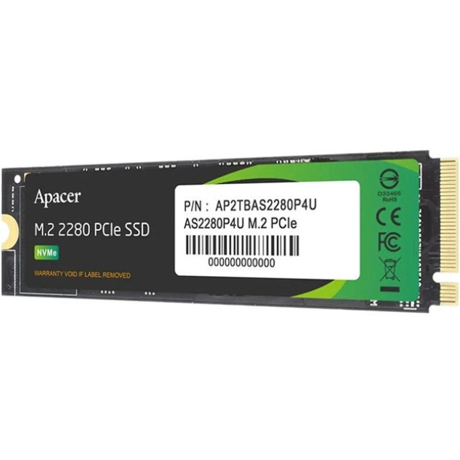 SSD накопичувач Apacer M.2 2280 1TB (AP1TBAS2280P4U-1)