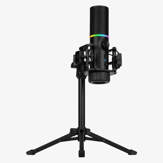Мікрофон Streamplify MIC-48-RGB-TP, чорний