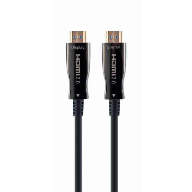 Кабель оптичний (AOC) HDMI V.2.0, 4К 60Гц, позолочені конектори, 30 м