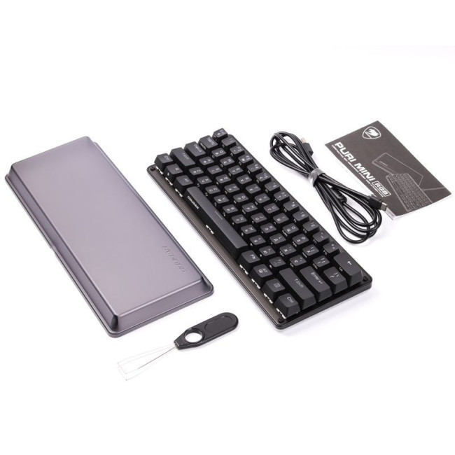 Клавіатура механічна ігрова 60%, RGB підсвічування, USB