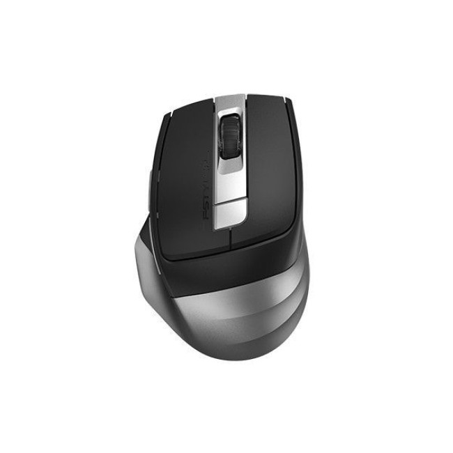 Миша бездротова безшумна Fstyler, Bluetooth / 2.4 ГГц, вбудований акумулятор, 2000 dpi, сірий