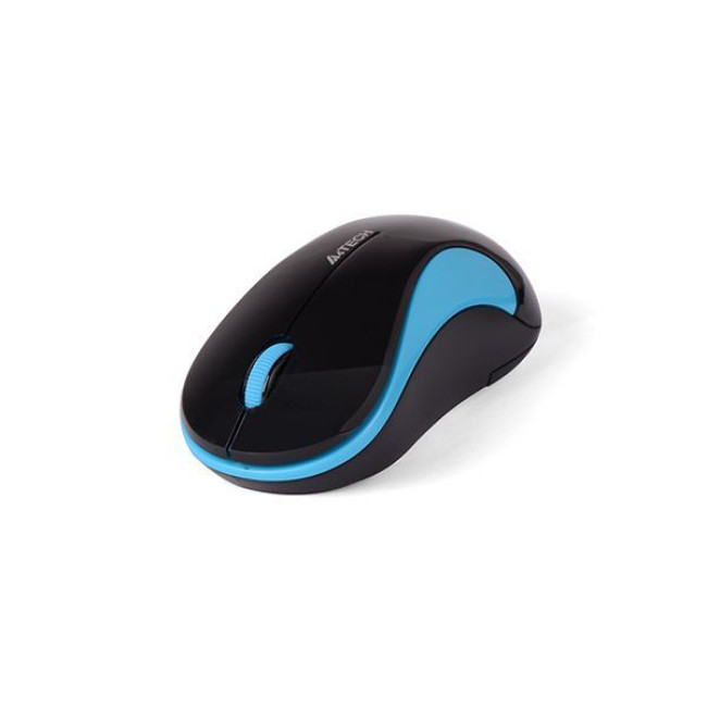 Миша бездротова V-Track USB, 1200 DPI, чорний + синій