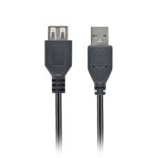 Подовжувач USB 2.0, A-тато/А-мама, 75 см