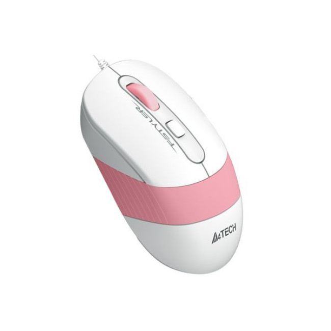 Миша дротова Fstyler, USB, 1600 dpi, (рожевий)