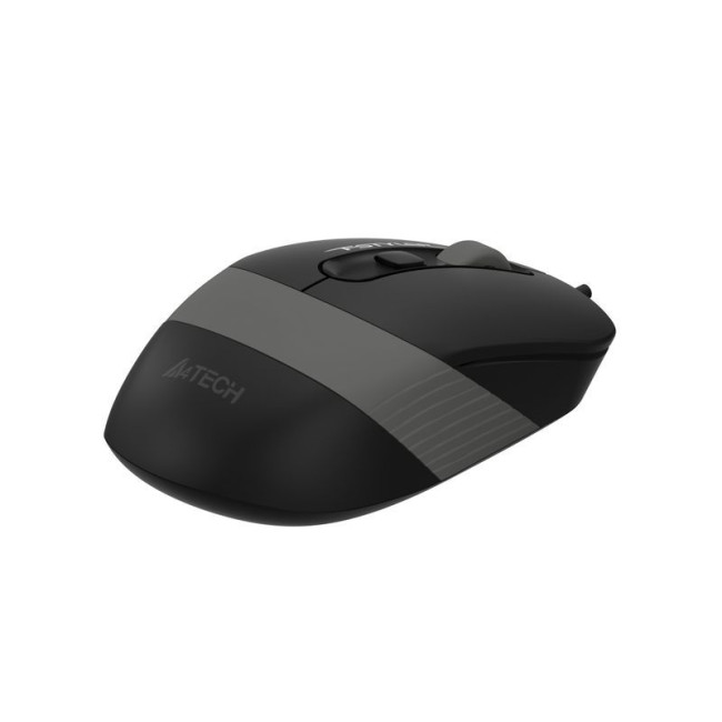 Миша дротова безшумна Fstyler, USB, 1600 dpi, сірий