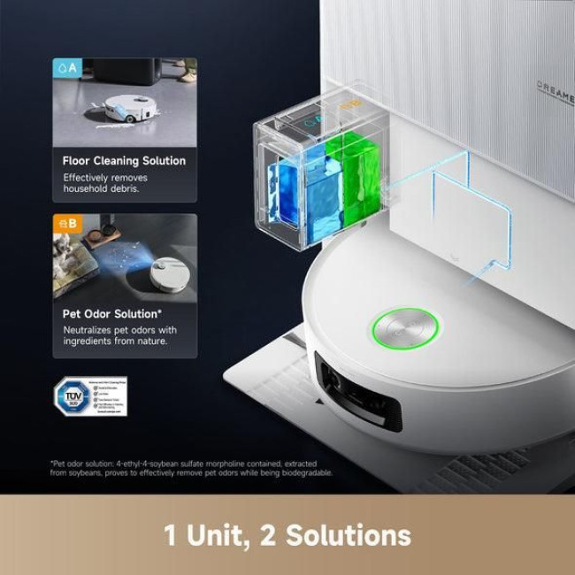 Робот-пилосос AQUA10 ULTRA ROLL RLH71DE-1-WH DREAME
