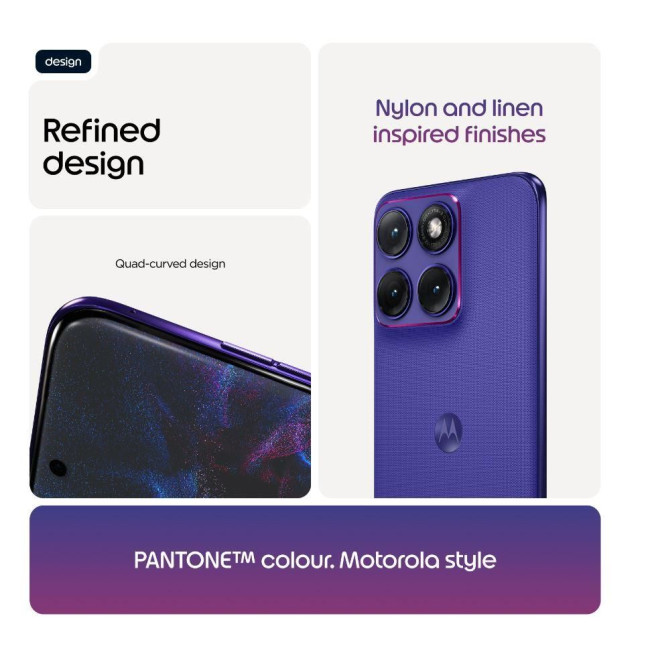 Мобільний телефон EDGE 70 FUSION 8/256 ORIENT BLUE MOTOROLA