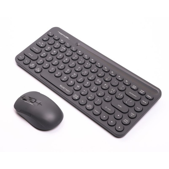 Комплект бездротовий Fstyler клавіатура+миша, сірий, USB