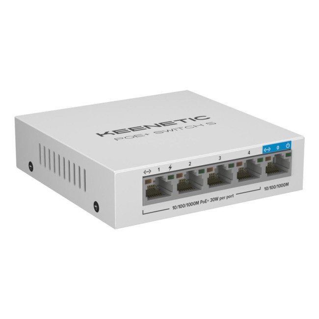Комутатор Keenetic PoE+ Switch 5 (KN-4610)