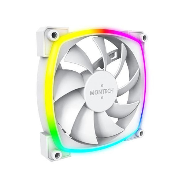 Корпусний вентилятор 120MM AX120 PWM WHITE MONTECH