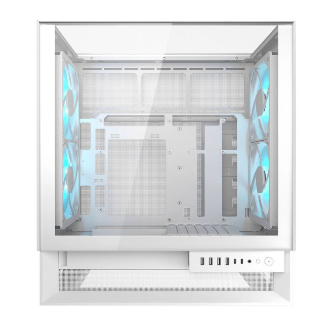 Ігровий корпус, 4*160mm, ARGB Fan Pre-installed, Type-C x1, USB3.0 x2, Audio x1