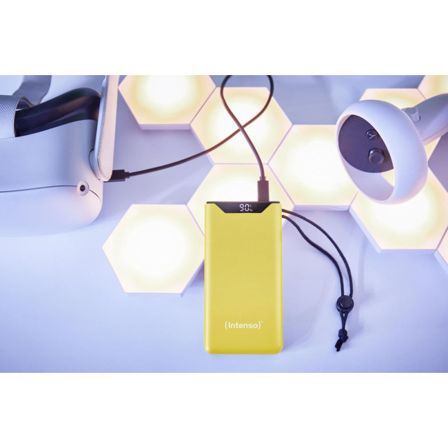 Портативний зарядний пристрій USB 10000MAH QC3.0 YELLOW F10000 7332039 INTENSO