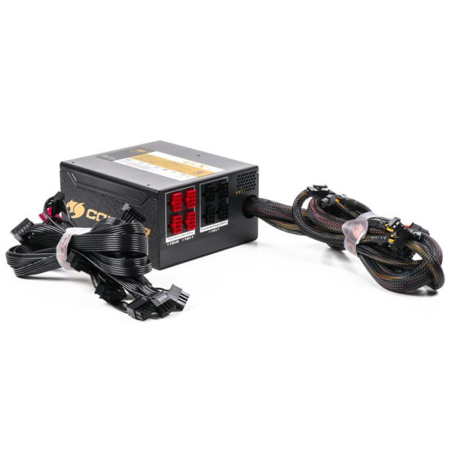 Блок живлення 800 Вт, 80 Plus Gold, Modular, 140 мм Ultra Quiet Fan, 10 SATA + 4PCI-E