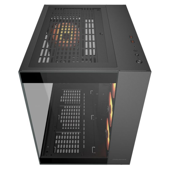 Ігровий корпус, 4*120 mm ARGB передвстановлені, Type-C x1, USB3.0 x2, Audio x1
