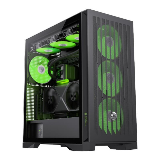 Корпус для комп'ютера ATX W/O PSU LEADER 2 BK GAMEMAX