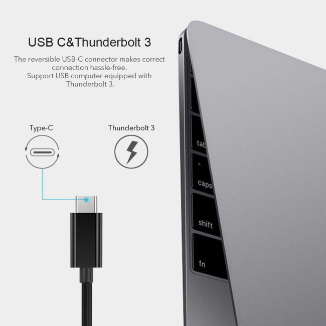 Адаптер, з USB Type-C на Gigabit Ethernet
