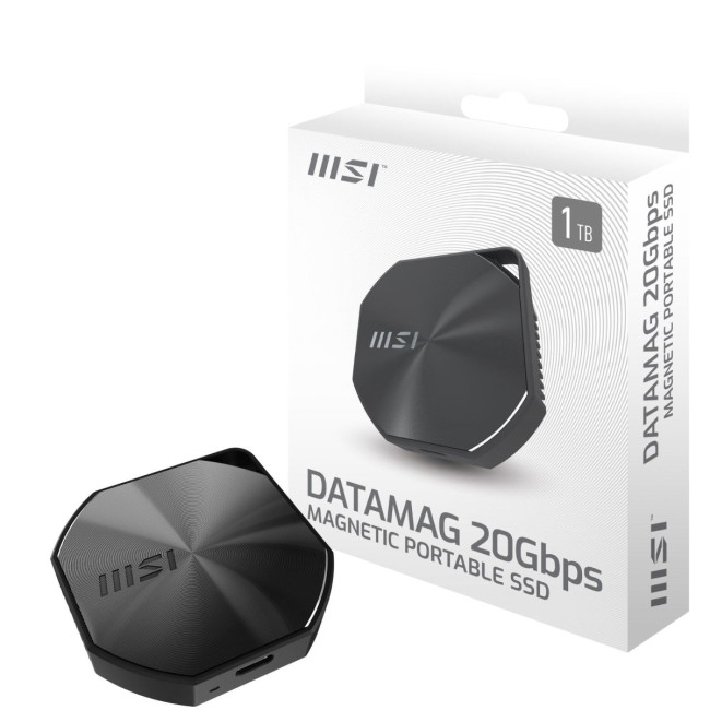 Твердотільний запам’ятовувальний пристрій накопичувач (SSD) USB3.2 2TB EXT. MAGNETIC DATAMAG S78-440Q870-P83 MSI
