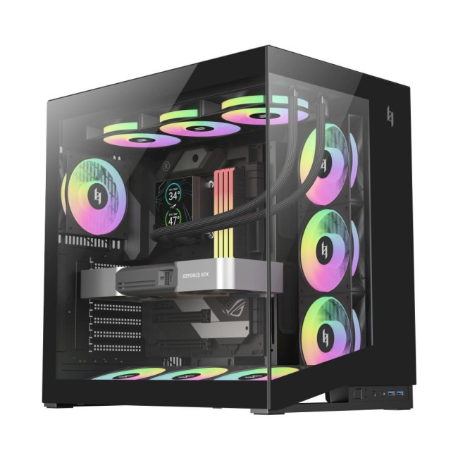 Корпус для комп'ютера ATX W/O PSU NEX C56 BK GAMEMAX