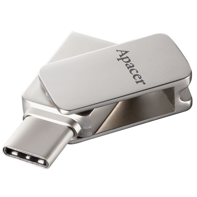 Flash Drive Apacer AH181 128GB Type-C Mobile USB 3.2 Silver