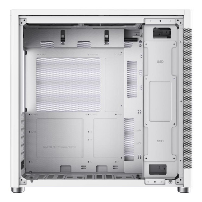 Корпус для комп'ютера ATX W/O PSU MESH BOX PRO WT GAMEMAX