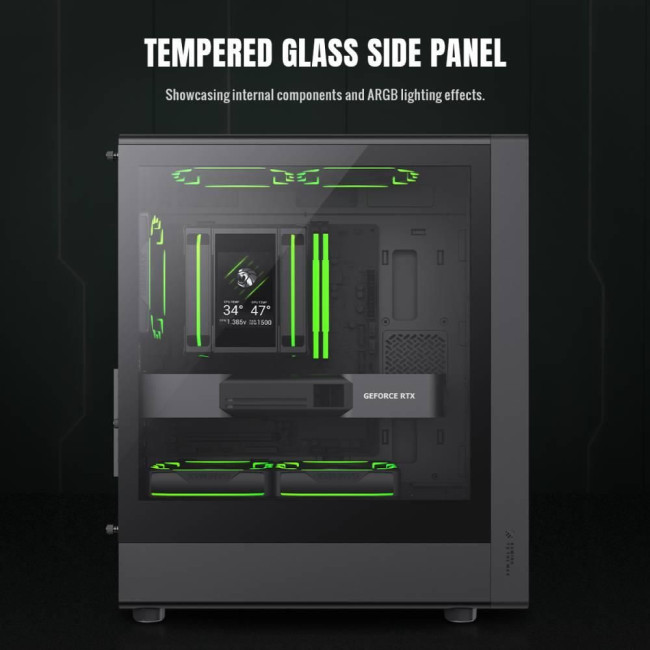 Корпус для комп'ютера ATX W/O PSU AERIS 330 MB GAMEMAX