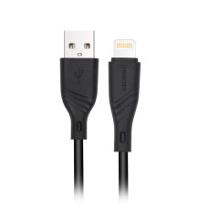 Кабель USB 2.0 А-тато/Lightning, 1 м, 2.4 А