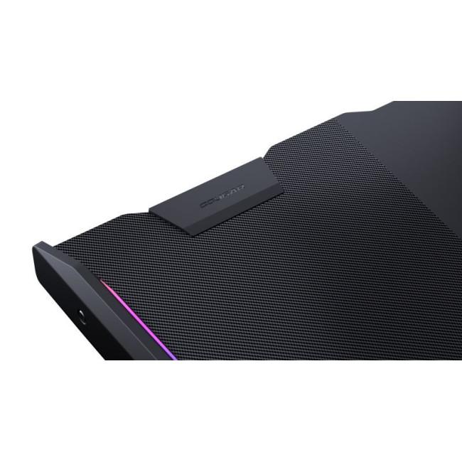 Стіл для геймера, ергономічний дизайн, USB 3.0/Audio хаб, RGB підсвічування, Type-C, регулювання висоти