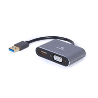 Адаптер-перехідник USB-A на HDMI/VGA