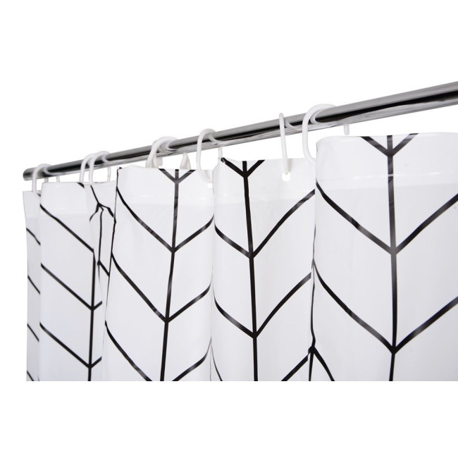 Шторка для ванної Idea Home DS-SC087 White-Wheat