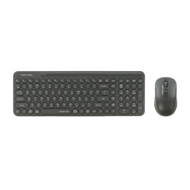 Комплект бездротовий Fstyler клавіатура+миша, сірий, USB