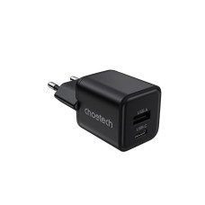 Мережевий зарядний пристрій, USB-A/USB-C, 30Вт, QC3.0/PD/PPS