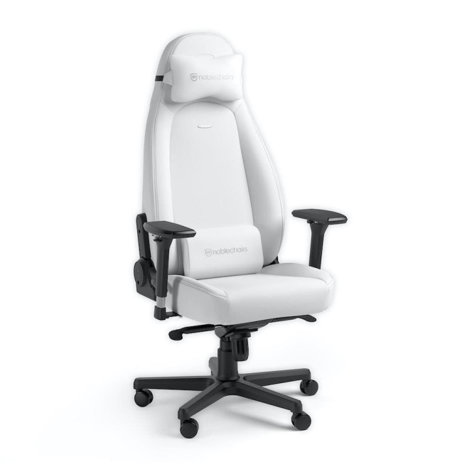 Ігрове крісло Noblechairs ICON високотехнологічна штучна шкіра, білий