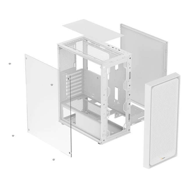 Корпус для комп'ютера MATX W/O PSU GAMMA C50 WH (GAMMA-C50-WHG000XX-GL) OCYPUS
