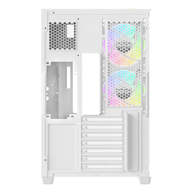 Корпус для комп'ютера ATX W/O PSU DELTA C74 ARGB білий (DELTA-C74-WHD200XX-GL) OCYPUS