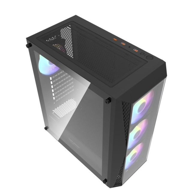 Корпус для комп'ютера DARK FLASH ATX без блока живлення DK352 PLUS чорний