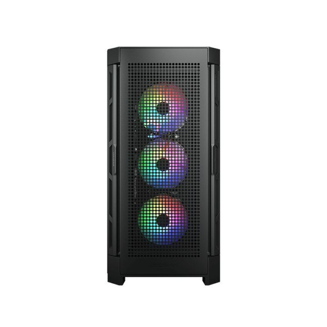 Ігровий корпус, 3*120mm ARGB, 1*120mm ARGB вентилятори передвстановлені, ATX/mATX/mini-ITX, скляне вікно