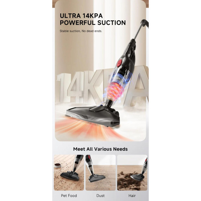 Вертикальний пилосос ENCHEN Vacuum Cleaner V1 Black