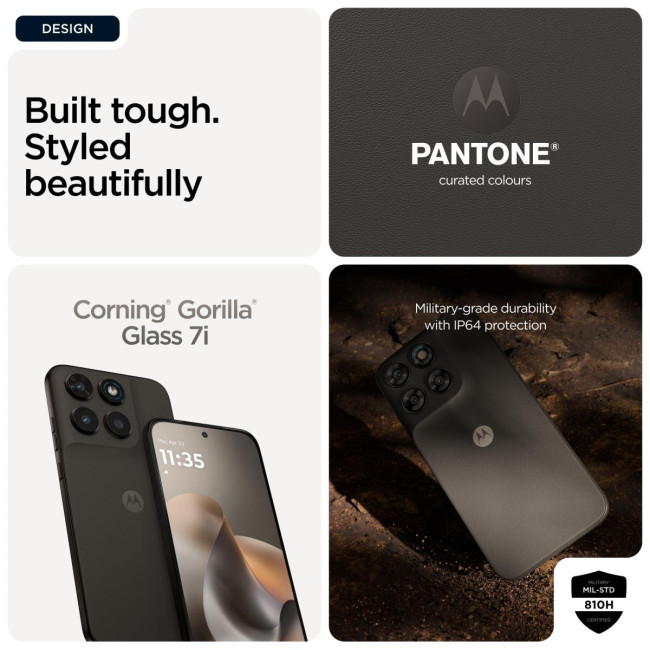 Мобільний телефон MOTO G77 8/256GB BLK OLIVE PBAW0026RS MOTOROLA
