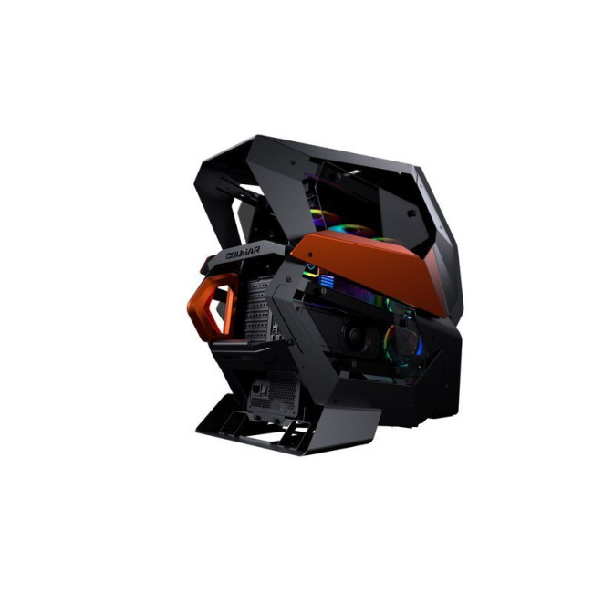 Ігровий корпус, TreLux RGB+1x120 мм RGB Fan, загартоване скло, 2x 3.5
