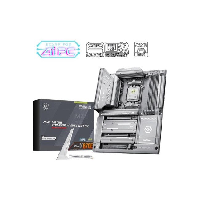 Материнська плата AMD X870E SAM5 ATX MAG X870E TOM MAX WIFI PZ MSI