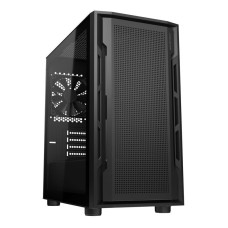 Ігровий корпус, 1*120mm вентилятори передвстановлені, ATX/mATX/mini-ITX, USB3.0 x 2, USB2.0x1, Audio x1, скляне вікно