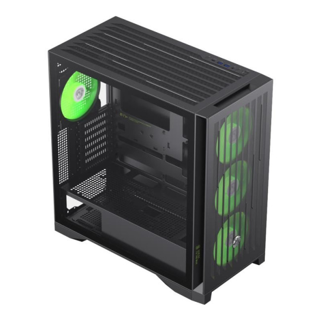 Корпус для комп'ютера ATX W/O PSU LEADER 2 BK GAMEMAX