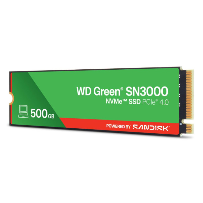 Твердотільний запам’ятовувальний пристрій накопичувач (SSD) G4 M.2 NVME 500GB GRN SN3000 WDS500G4G0E SANDISK