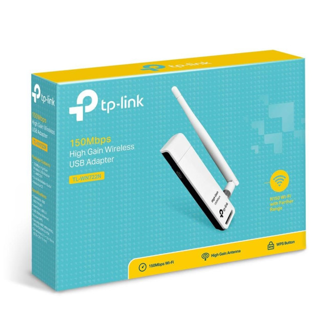 Бездротовий мережевий адаптер, TL-WN722N  TP-LINK