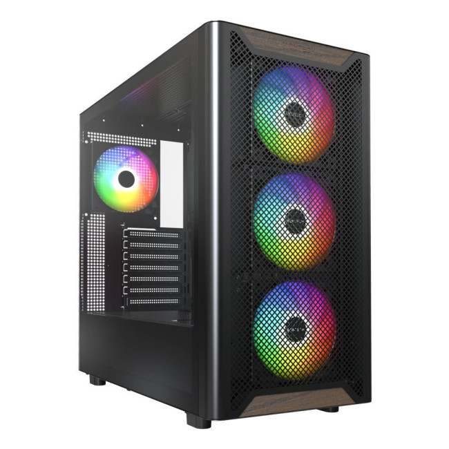 Корпус ATX W/O PSU XR WOOD (B) MONTECH
