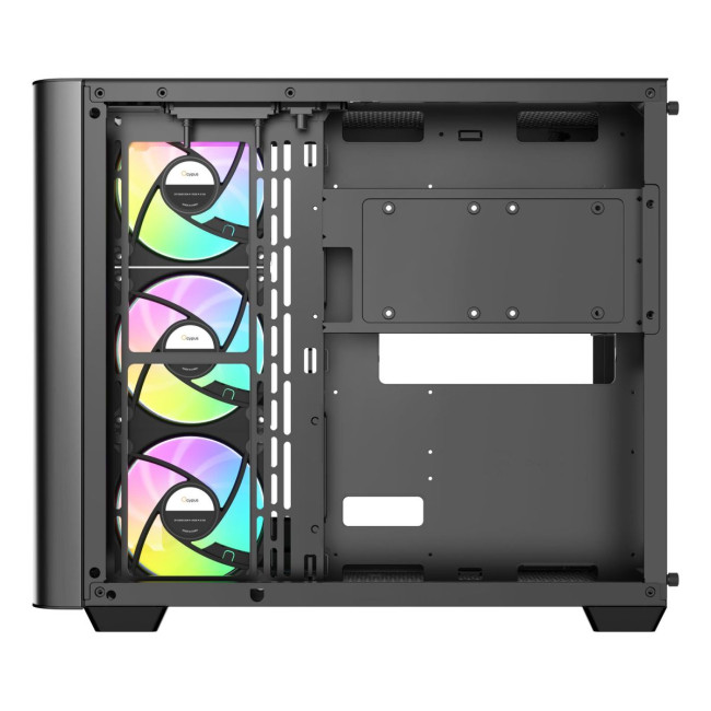Корпус для комп'ютера IOTA C70 BK CURVE ARGB DIGITAL (IOTA-C70-BKD400CD-GL) OCYPUS