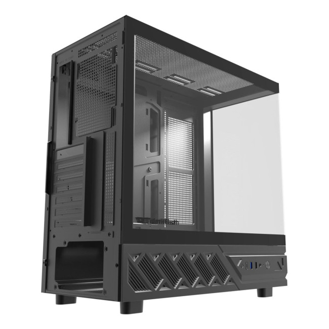 CASE MIDITOWER ATX W/O PSU/DS950V BLACK DARK FLASH